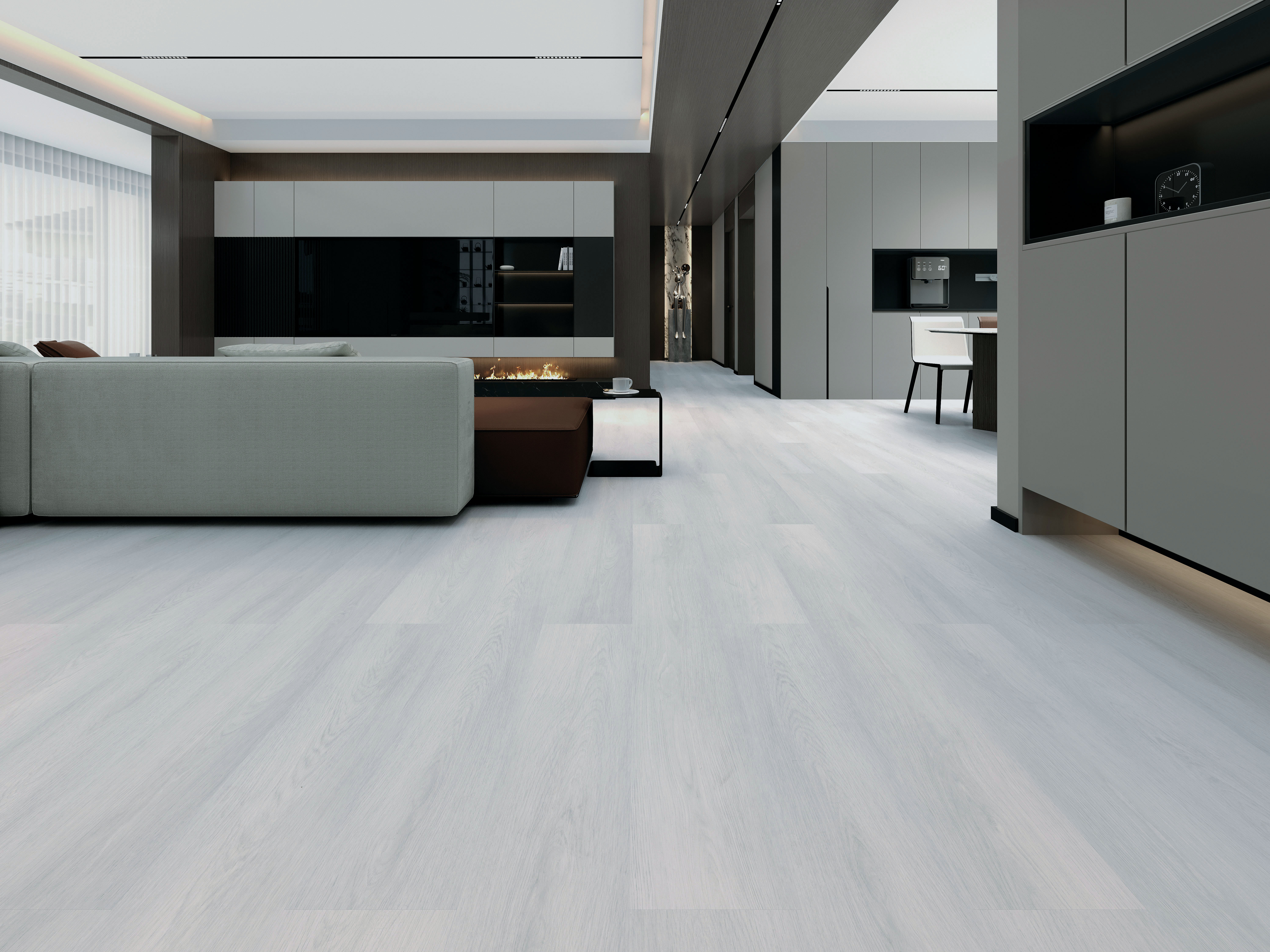 Earl Grey (9"x60"x6.5mm with underlayment)